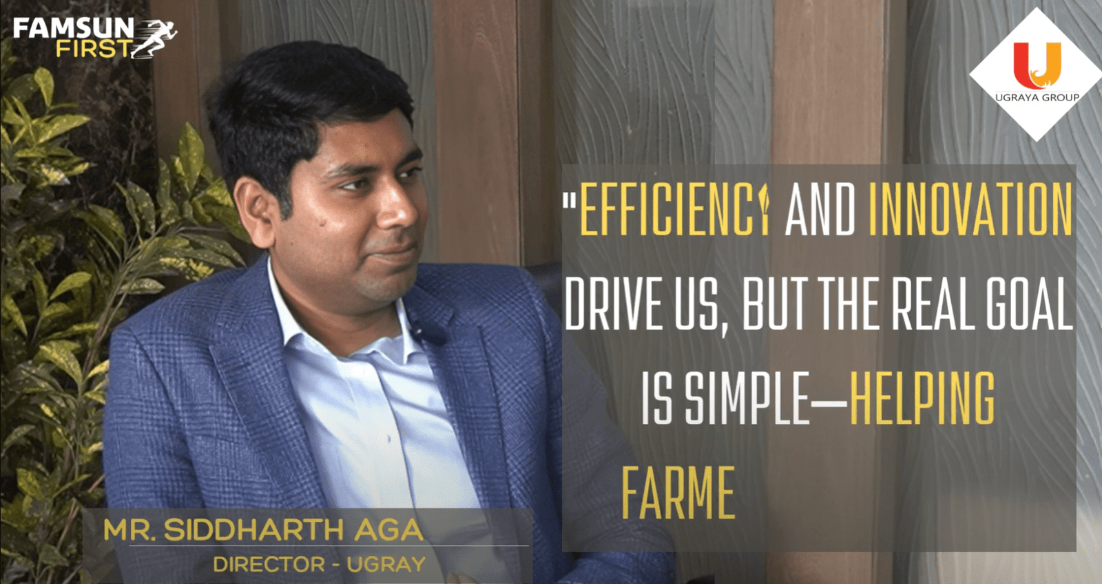 FAMSUN First Podcast | Siddharth Agarwal on UGRAYA’s Growth & the Future of Feed Industry